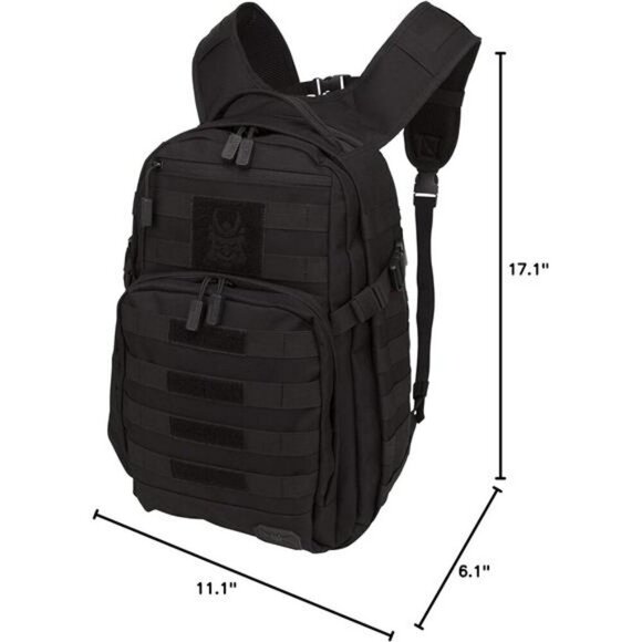 Tactical Day Pack Backpack MOLLE 24L Hiking Travel Outdoor Military Gear Bag - Picture 5 of 6